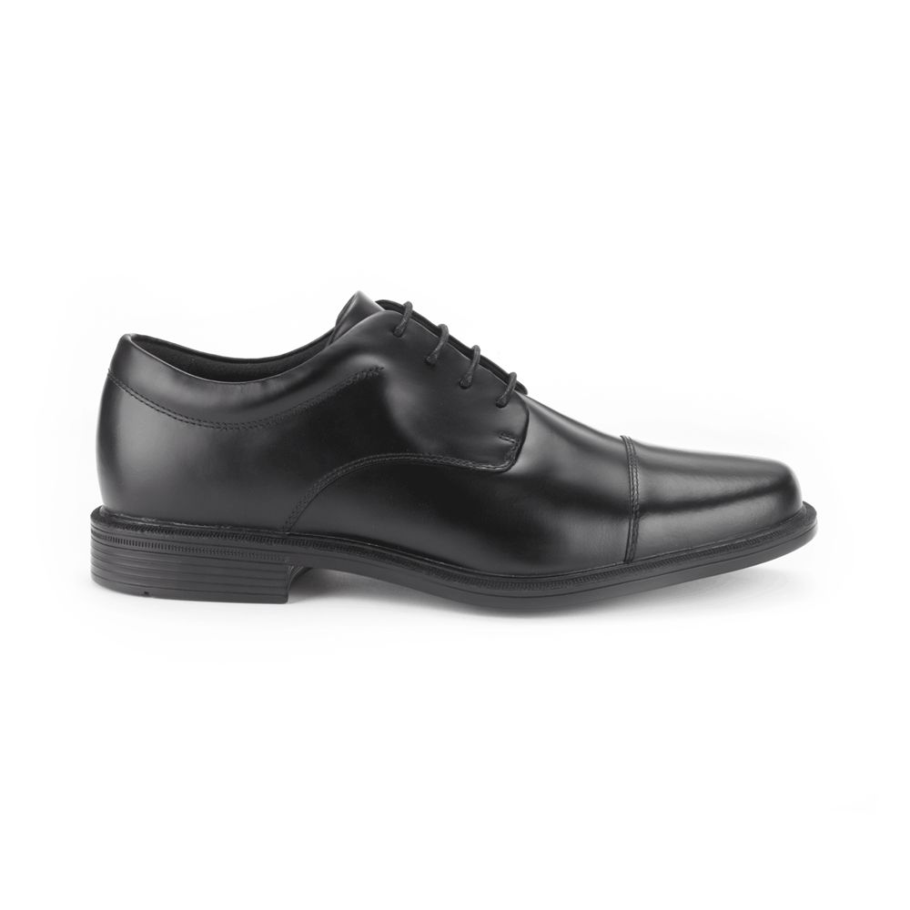 Rockport Ellingwood - Mens Oxfords - Black - NZ (TOA-182453)